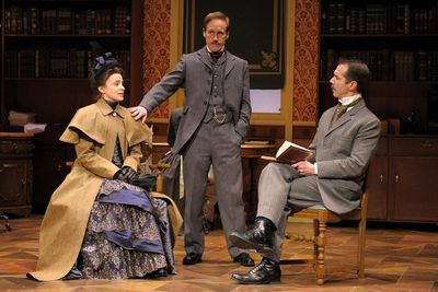 Maria Dizzia, John Leonard Thompson and Paul Niebanck Photo