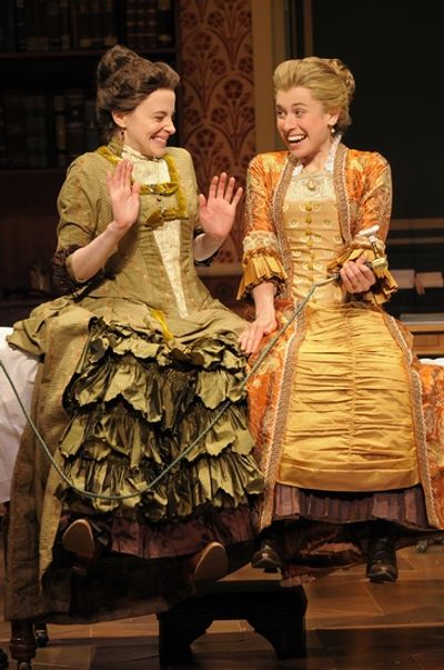 Maria Dizzia and Hannah Cabell  Photo