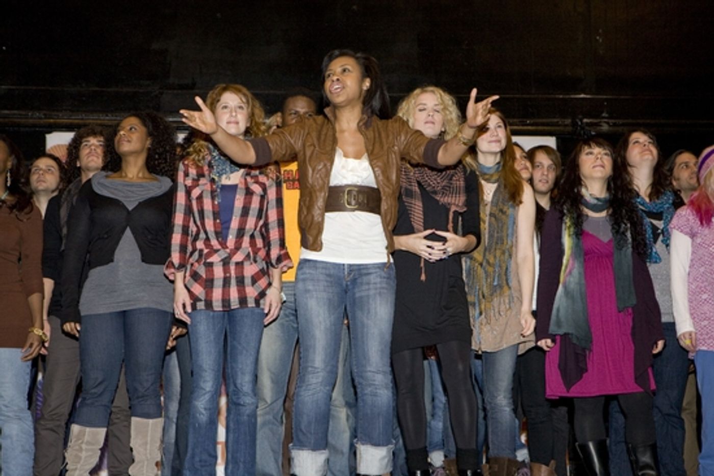 Photo Coverage: HAIR Cast Meets the Press Photo Coverage: HAIR Cast Meets the Press Image