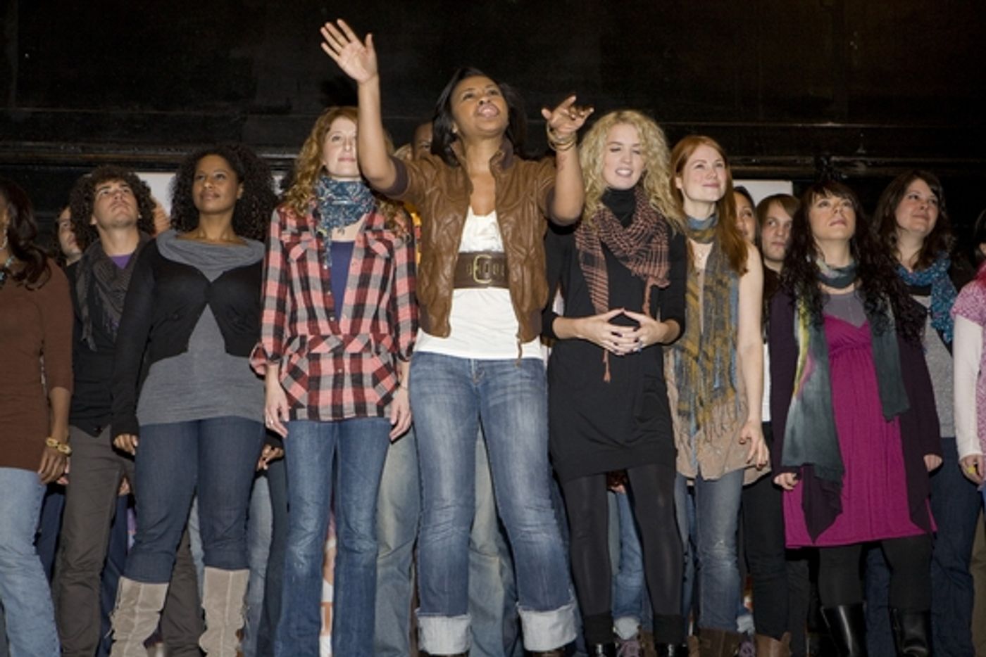 Photo Coverage: HAIR Cast Meets the Press Photo Coverage: HAIR Cast Meets the Press Image