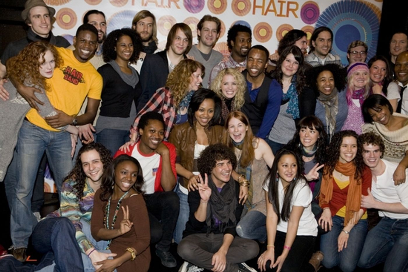 Photo Coverage: HAIR Cast Meets the Press Photo Coverage: HAIR Cast Meets the Press Image