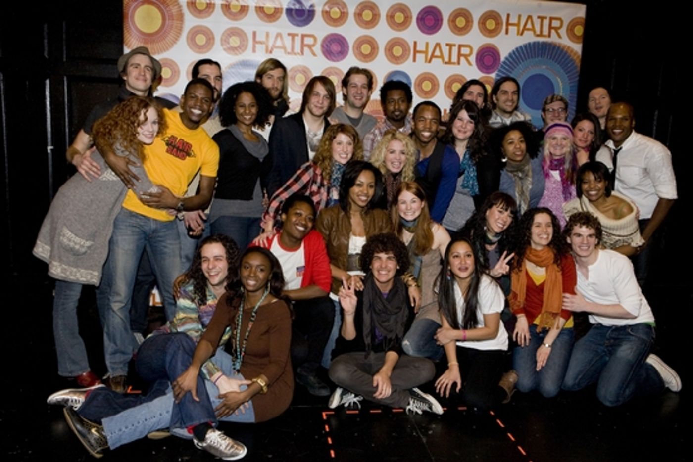 Photo Coverage: HAIR Cast Meets the Press Photo Coverage: HAIR Cast Meets the Press Image