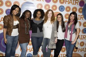 Sasha Allen, Saycon Sengbloh, Nicole Lewis, Megan Reinking, Kaitlin Kiyan and Jackie  Photo