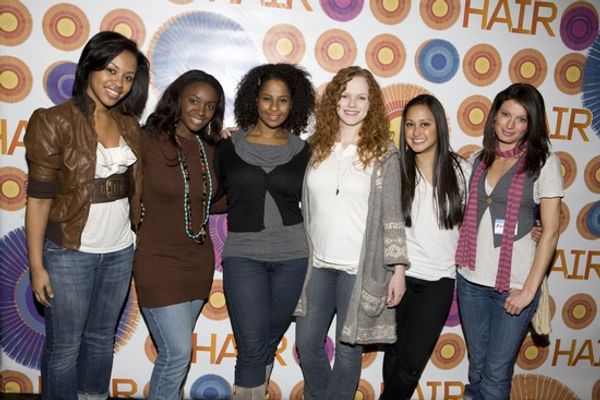 Sasha Allen, Saycon Sengbloh, Nicole Lewis, Megan Reinking, Kaitlin Kiyan and Jackie  Photo