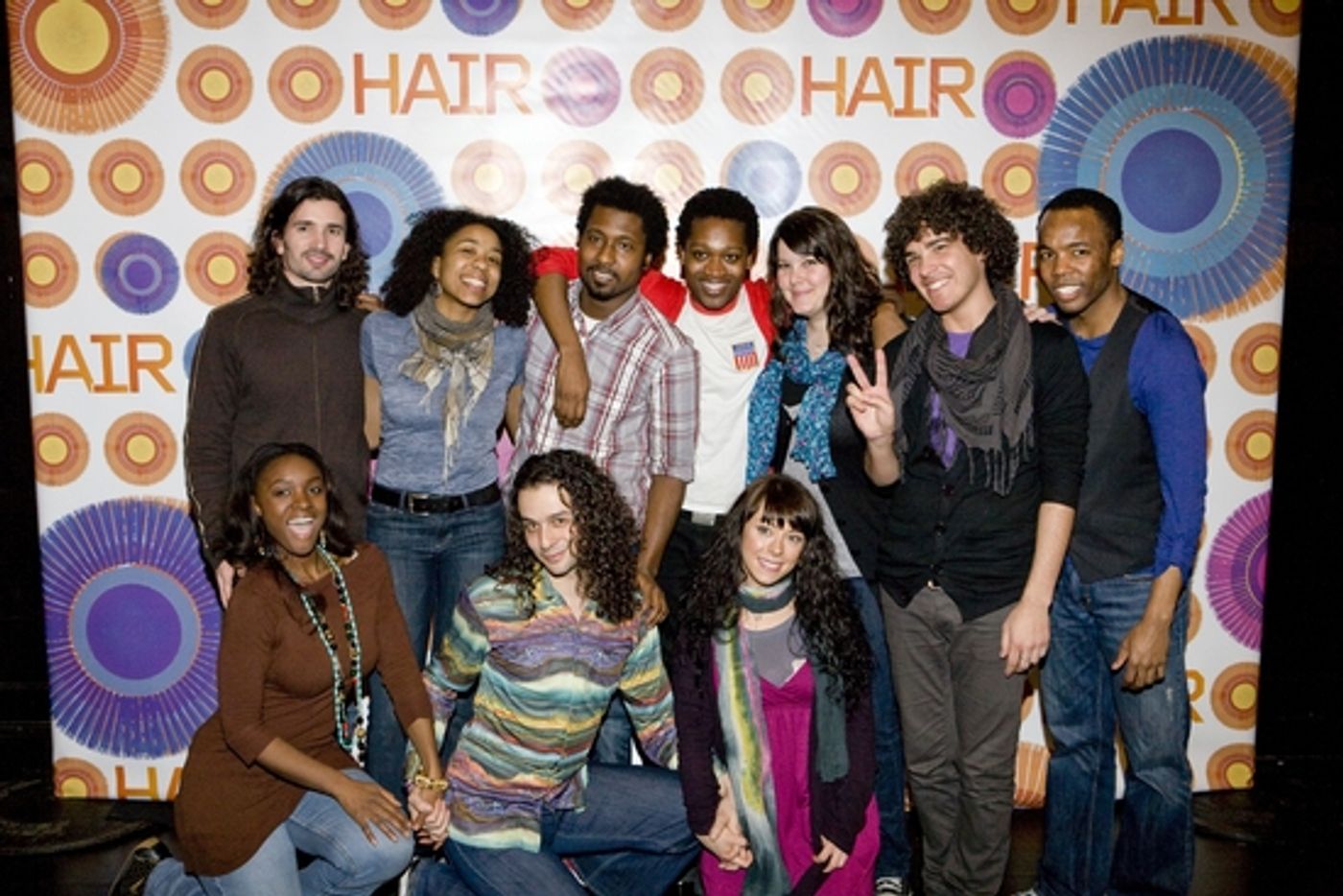 Photo Coverage: HAIR Cast Meets the Press Photo Coverage: HAIR Cast Meets the Press Image