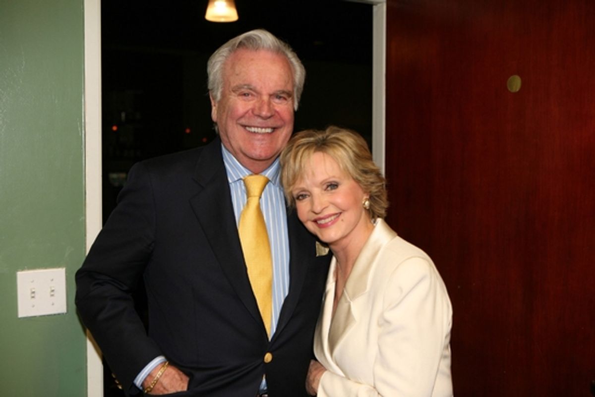 Robert Wagner and Florence Henderson at 