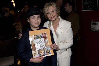 Florence Henderson and fan Photo