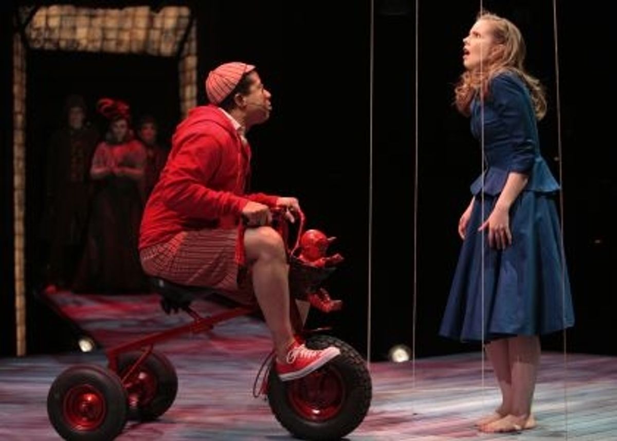 David Rainey and Mary Rasmussen  at 