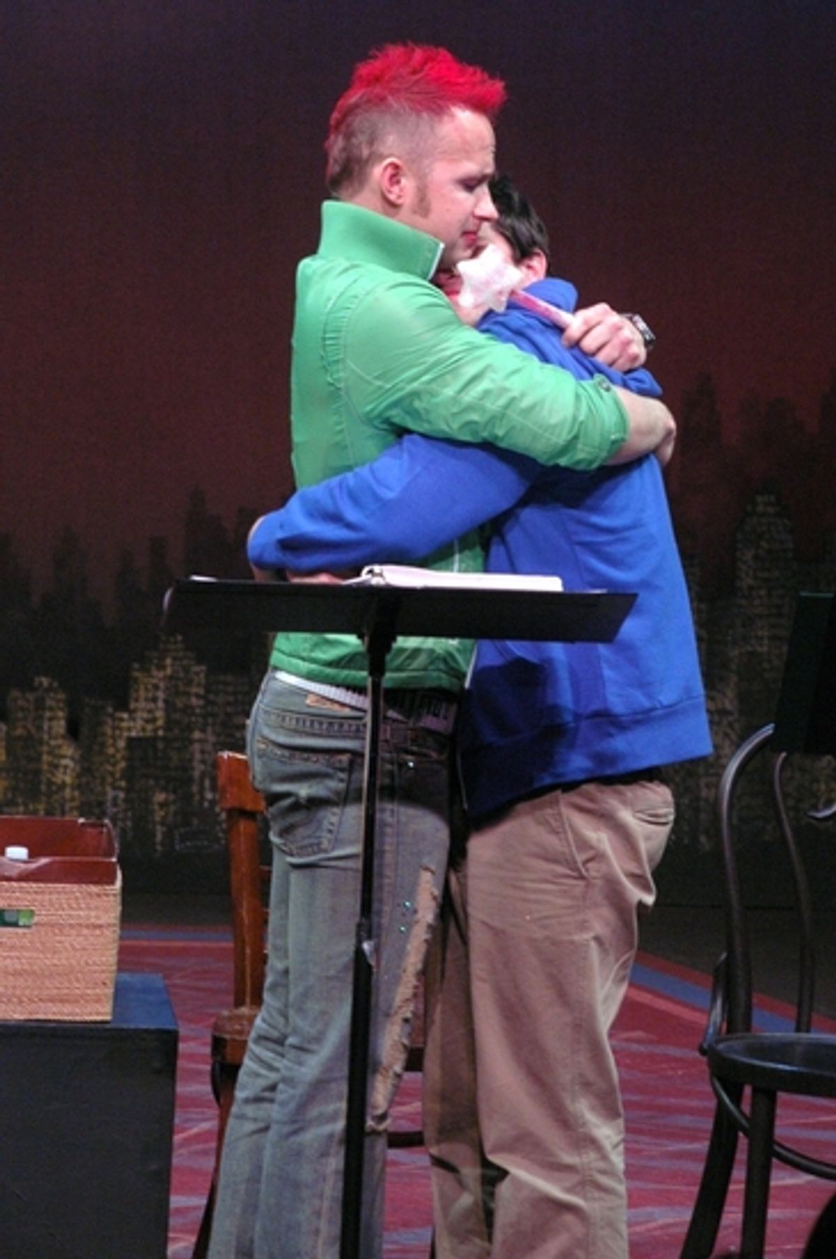 Marty Thomas and Steve Pacek at 
