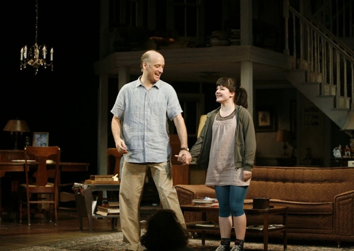 Frank Wood and Madeleine Martin at 