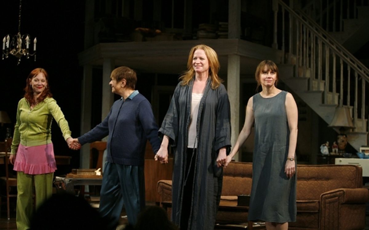 Mariann Mayberry, Estelle Parsons, Johanna Day and Sally Murphy at 