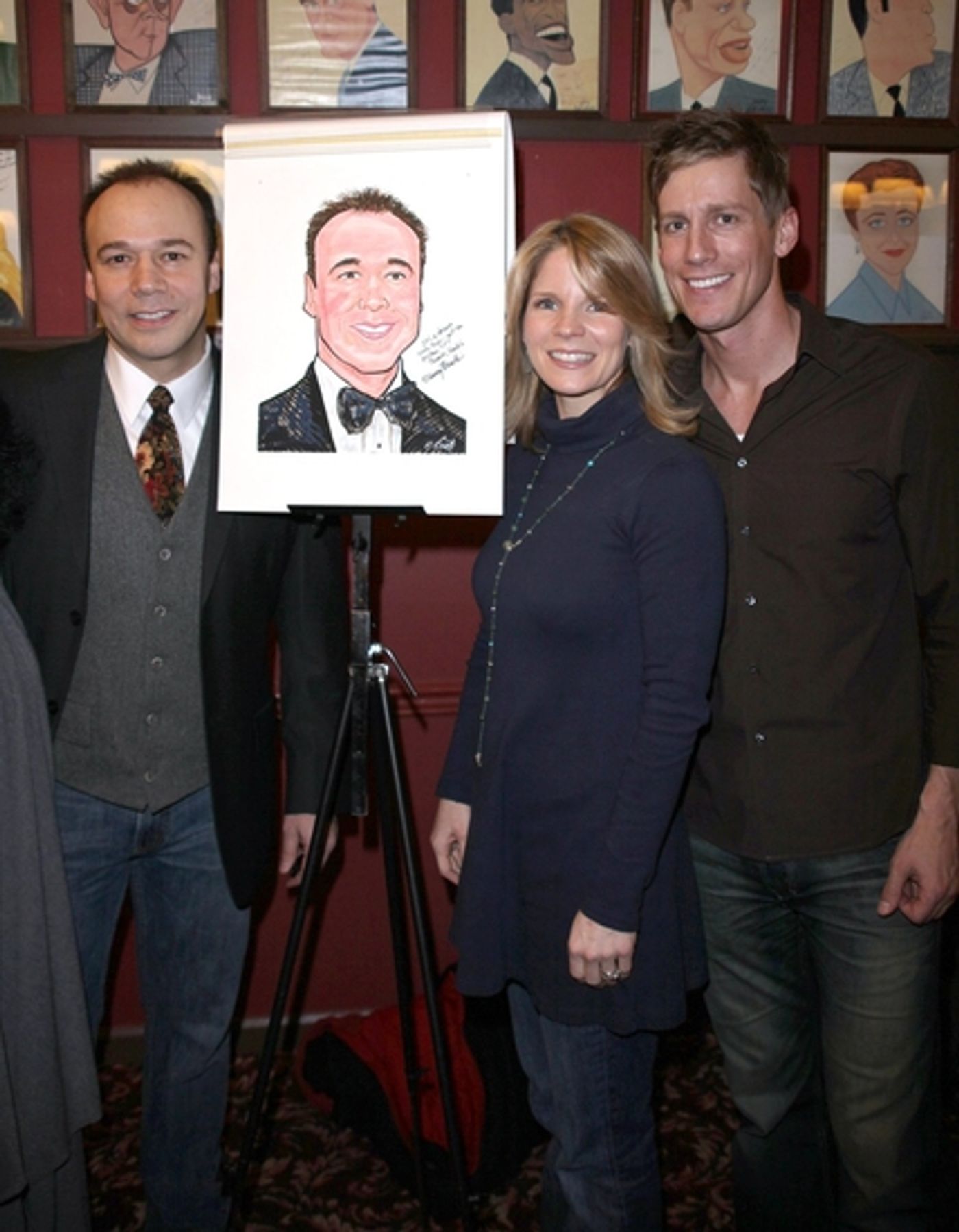 Photo Coverage: Danny Burstein Joins Sardi's Wall of Fame Photo Coverage: Danny Burstein Joins Sardi's Wall of Fame Image