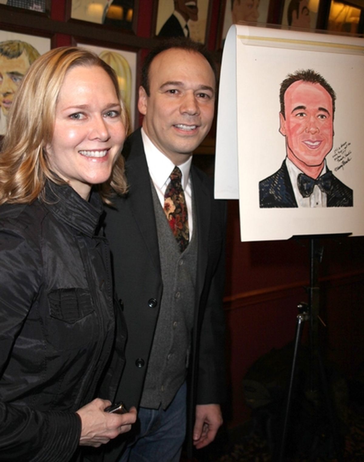 Rebecca Luker and Danny Burstein at 