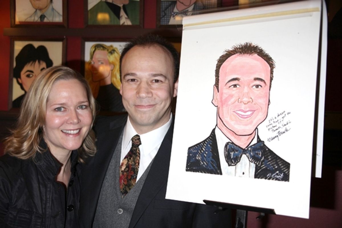 Rebecca Luker and Danny Burstein

 at 