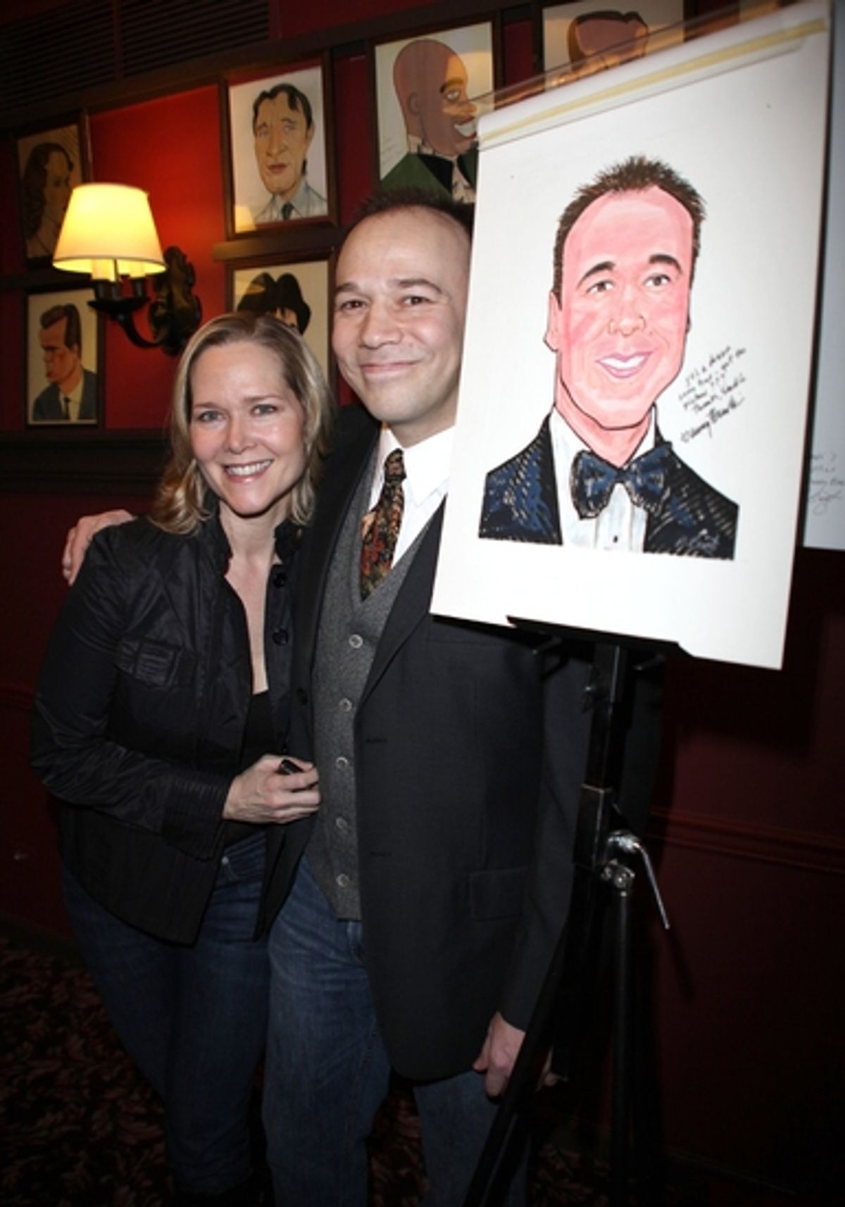 Rebecca Luker and Danny Burstein at 