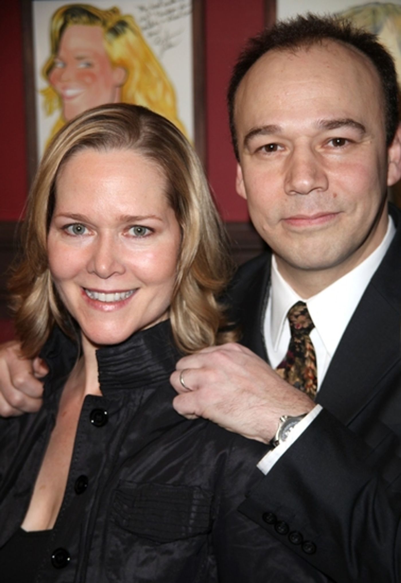 Photo Coverage: Danny Burstein Joins Sardi's Wall of Fame Photo Coverage: Danny Burstein Joins Sardi's Wall of Fame Image