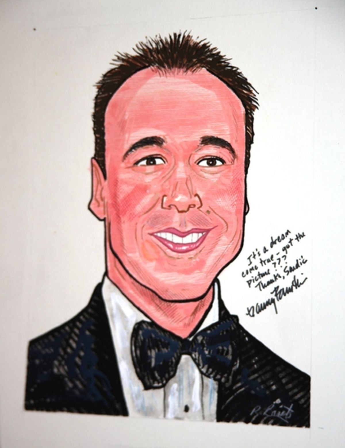 Danny Burstein's Sardi's Portrait at 