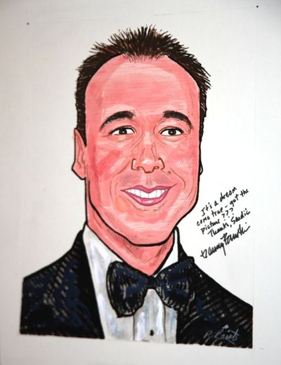 Danny Burstein's Sardi's Portrait Photo