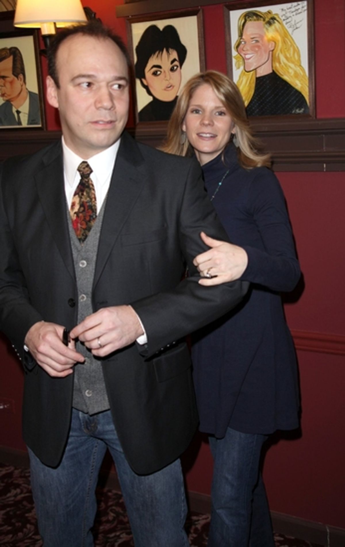 Danny Burstein and Kelli O'Hara at 