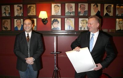 Danny Burstein and Max Klimavicius

 Photo