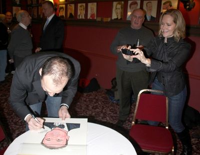 Danny Burstein and Rebecca Luker

 Photo