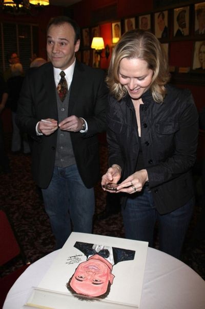 Danny Burstein and Rebecca Luker

 Photo
