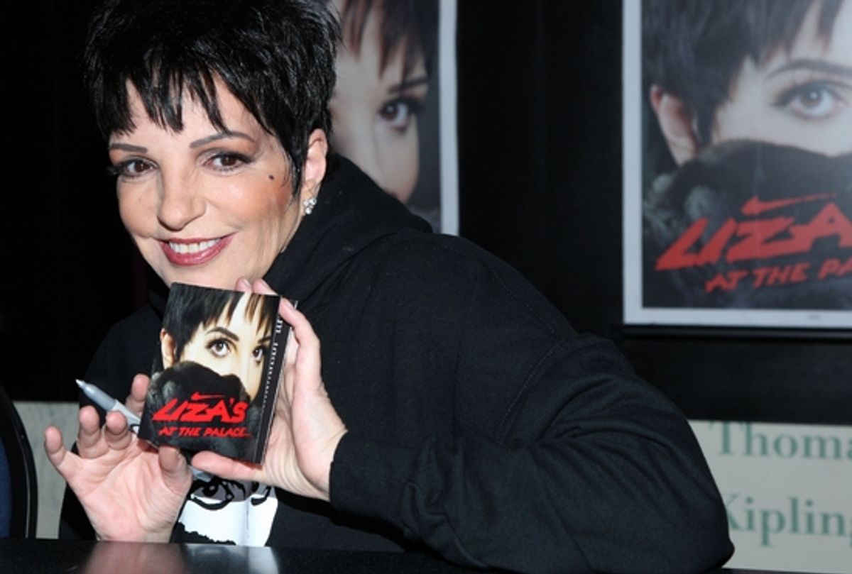 Liza Minnelli celebrates 'LIZA'S AT THE PALACE...! on CD at 