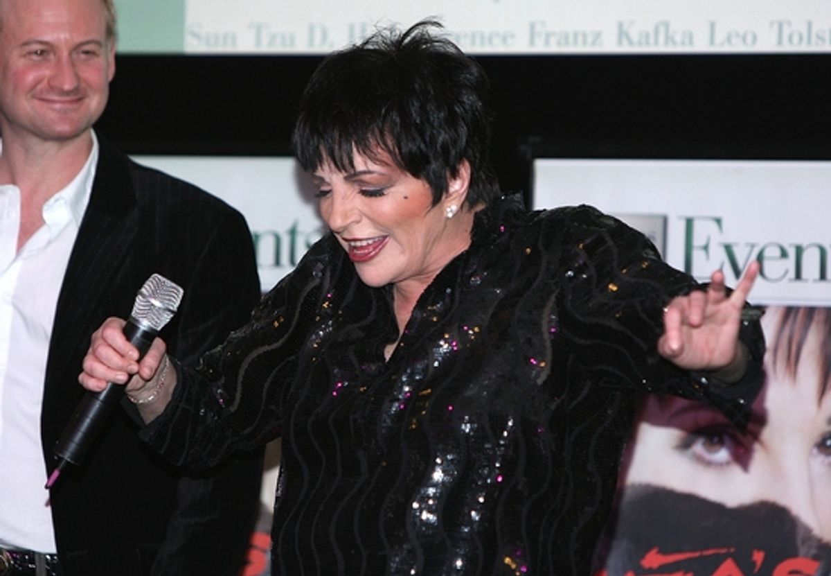 Johnny Rodgers and Liza Minnelli at 