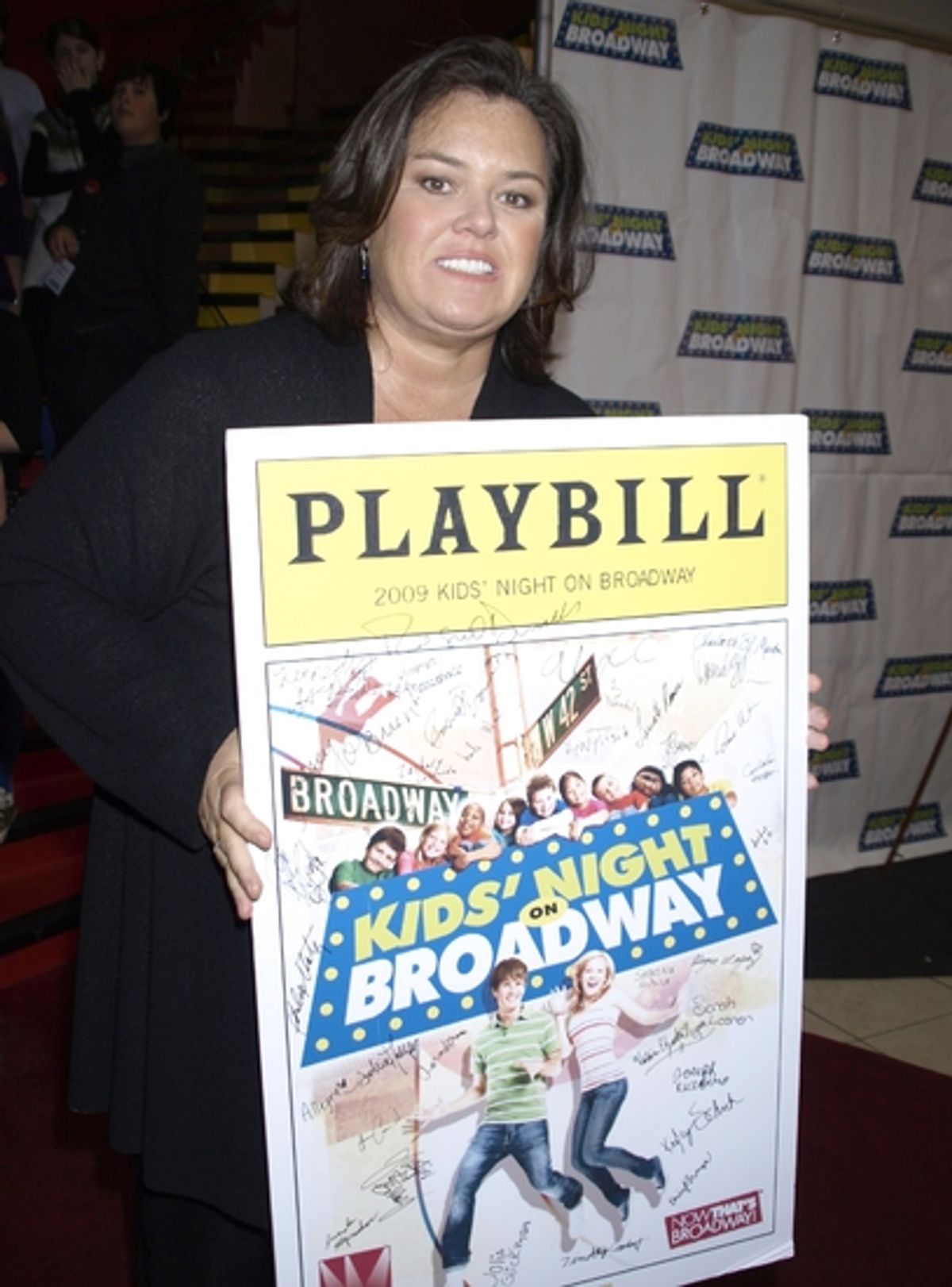 Rosie O'Donnell at Rosie O'Donnell Kicks Off 13th Annual 'KIDS NIGHT ON BROADWAY'