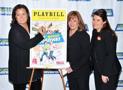 Rosie O'Donnell & Charlotte St. Martin and Janine DiGioacchino Photo