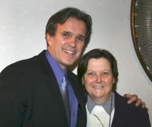 George Dvorsky with BWW's Jan Nargi Photo