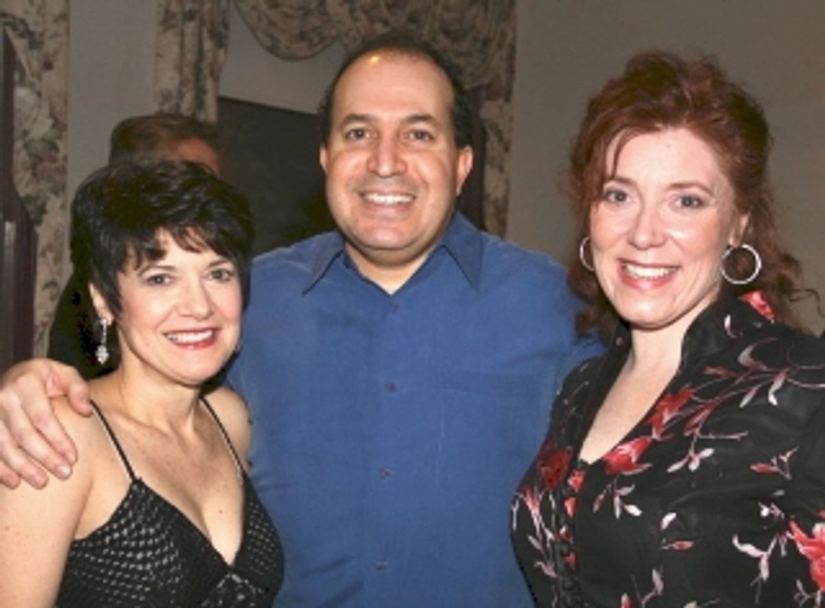 Kathy St. George, Robert Saoud and Leigh Barrett at 