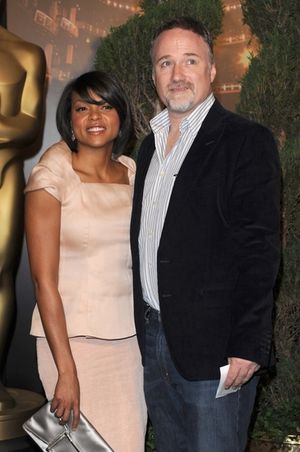 Taraji Henson and David Fincher Photo
