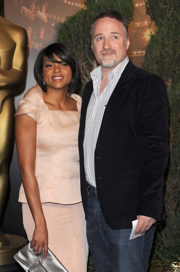 Taraji Henson and David Fincher Photo