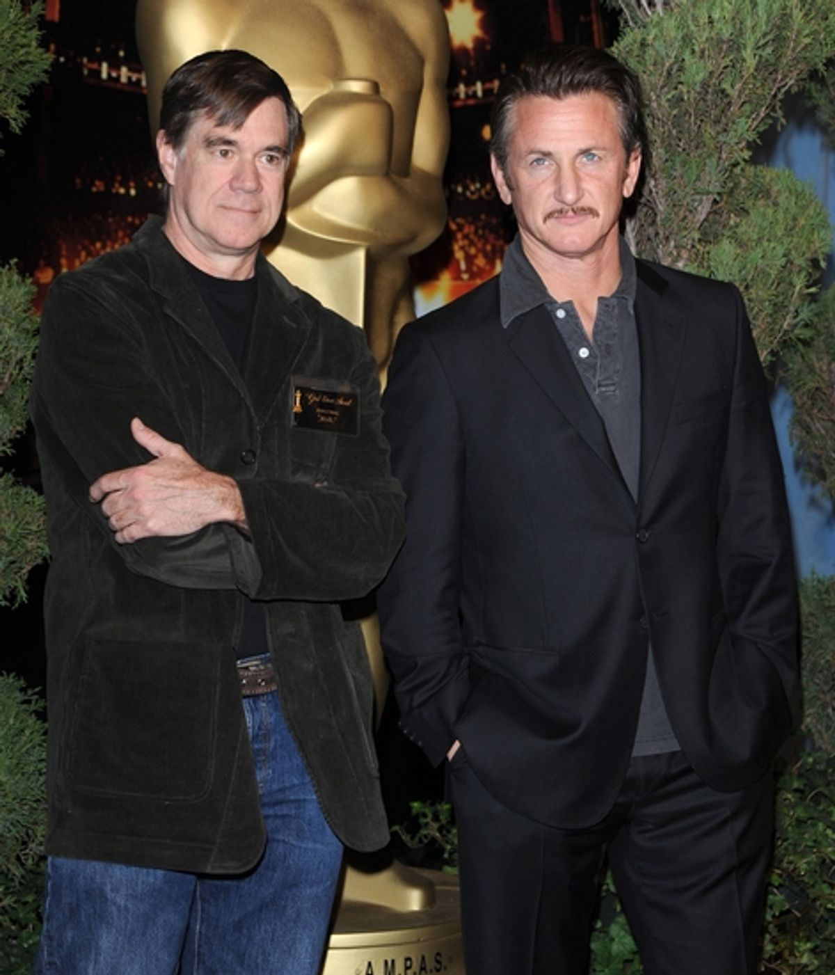 Gus Van Sant and Sean Penn at 