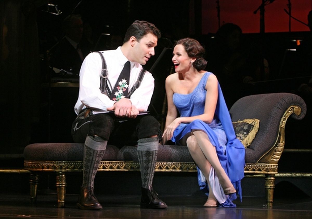 Ryan Silverman and Kristin Chenoweth at Encores! 'MUSIC IN THE AIR'