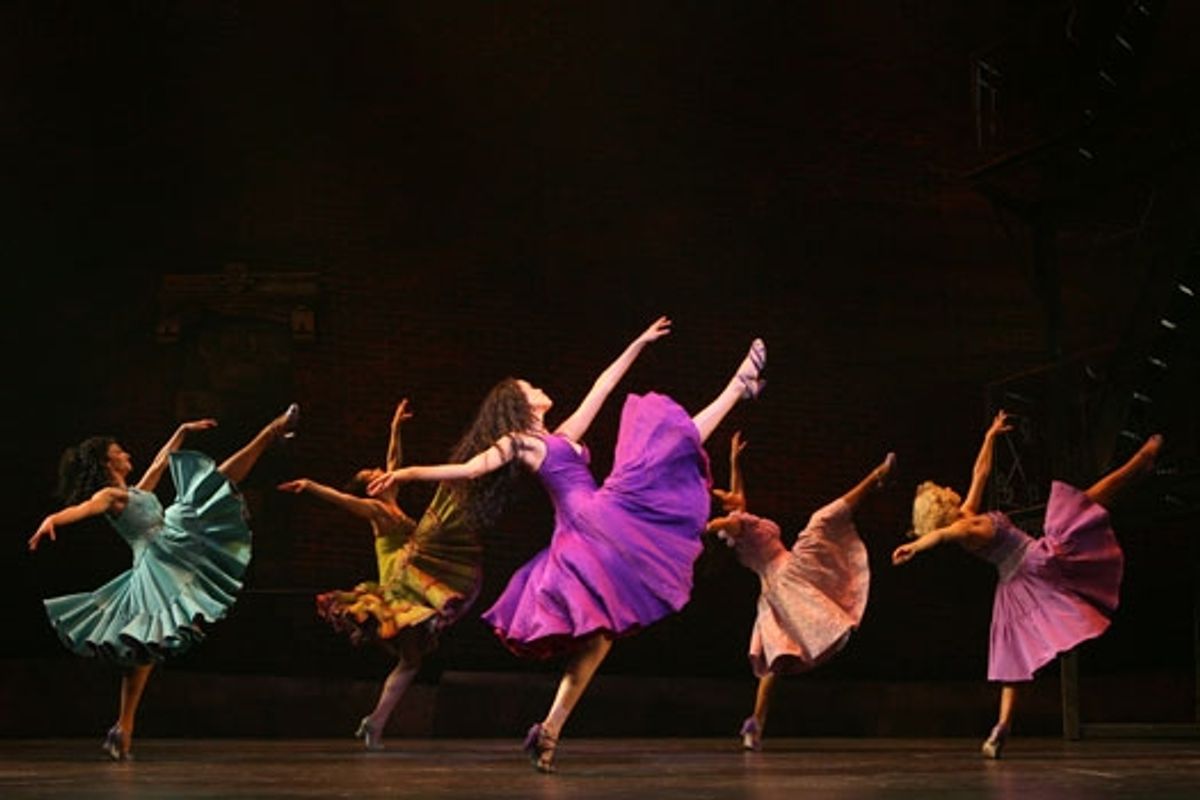 Karen Olivo and the ladies of West Side Story at 