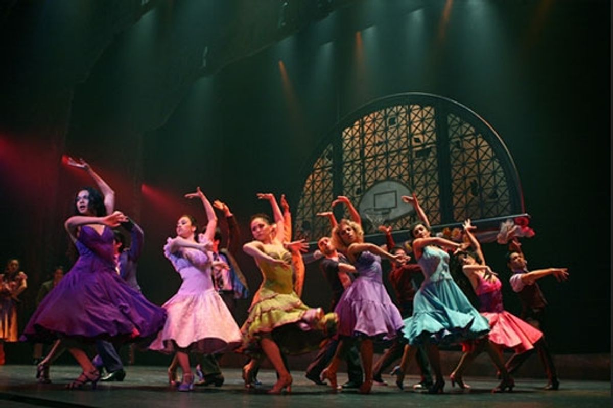 Karen Olivo and the ladies of West Side Story at 