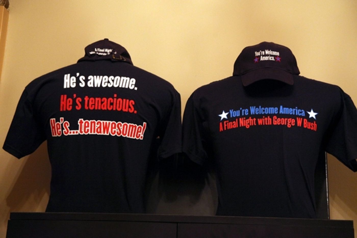 Photo Coverage: 'YOU'RE WELCOME AMERICA' Opening Night Curtain Call  Image