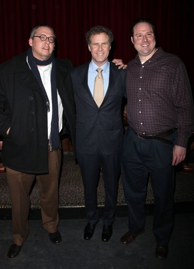 Adam McKay, Will Ferrell and Patrick Ferrell Photo