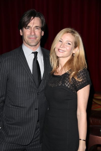 Jon Hamm and Jennifer Westfeldt

 Photo