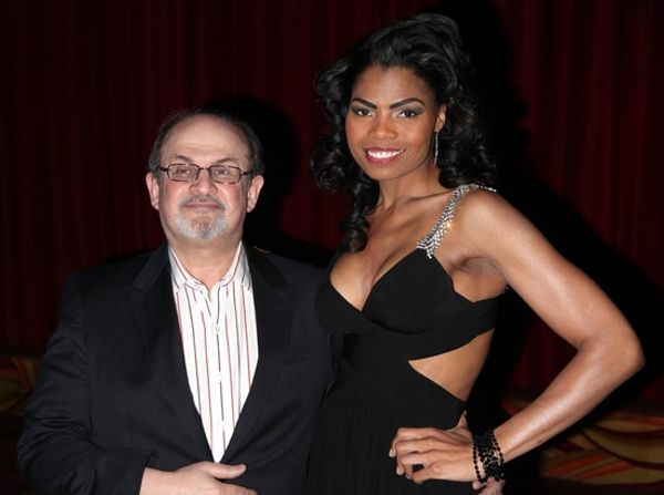 Salmon Rushdie and Pia Glenn Photo