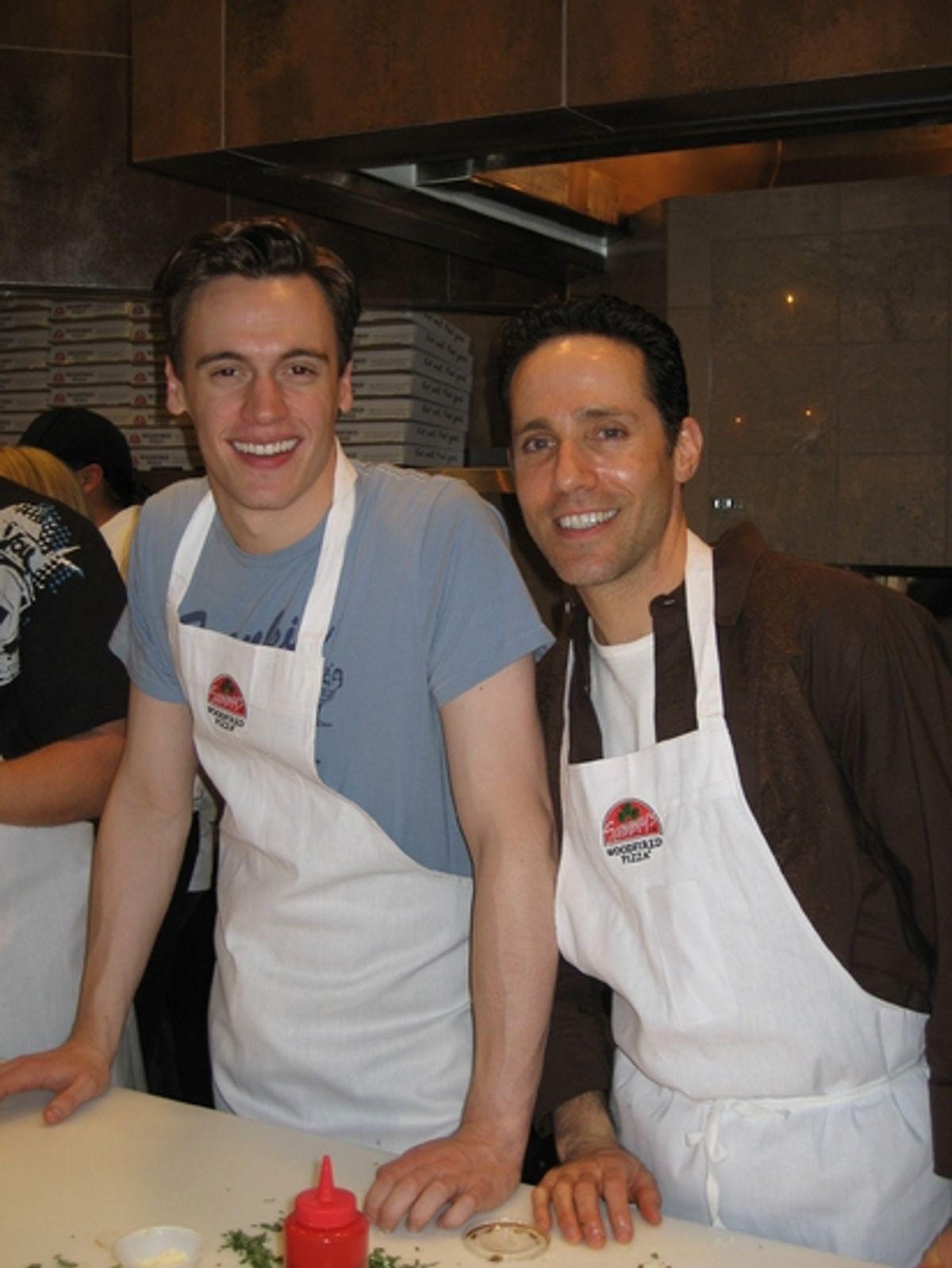Erich Bergen and Jeff Leibow at 