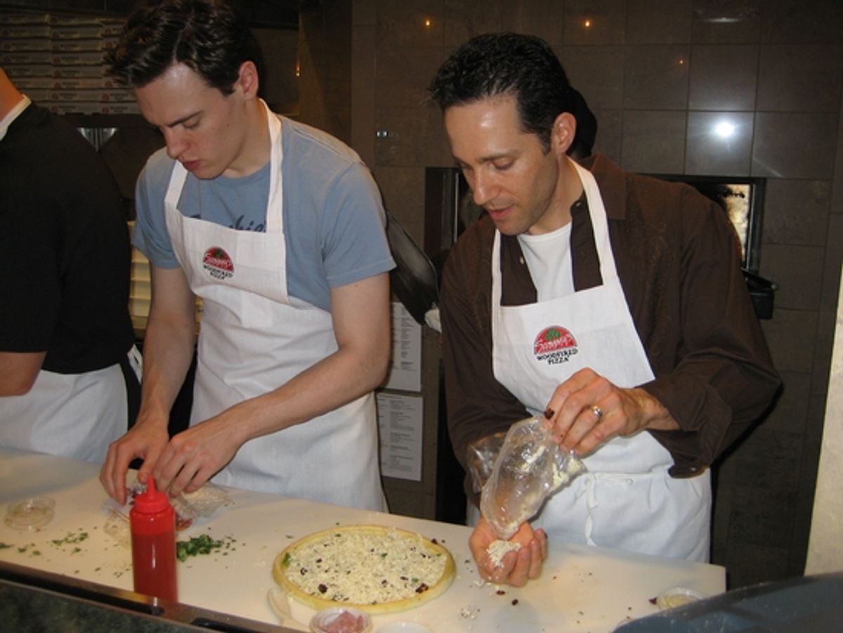 Erich Bergen and Jeff Leibow at 