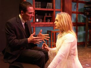 Luke MacFarlane and Heather Prete @ BroadwayWorld Luke MacFarlane and Heather Prete Photo