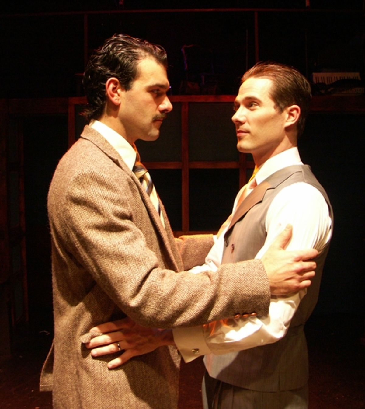 Jeremy Gabriel and Luke MacFarlane at 