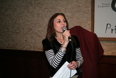Emcee Valerie Smaldone  Photo