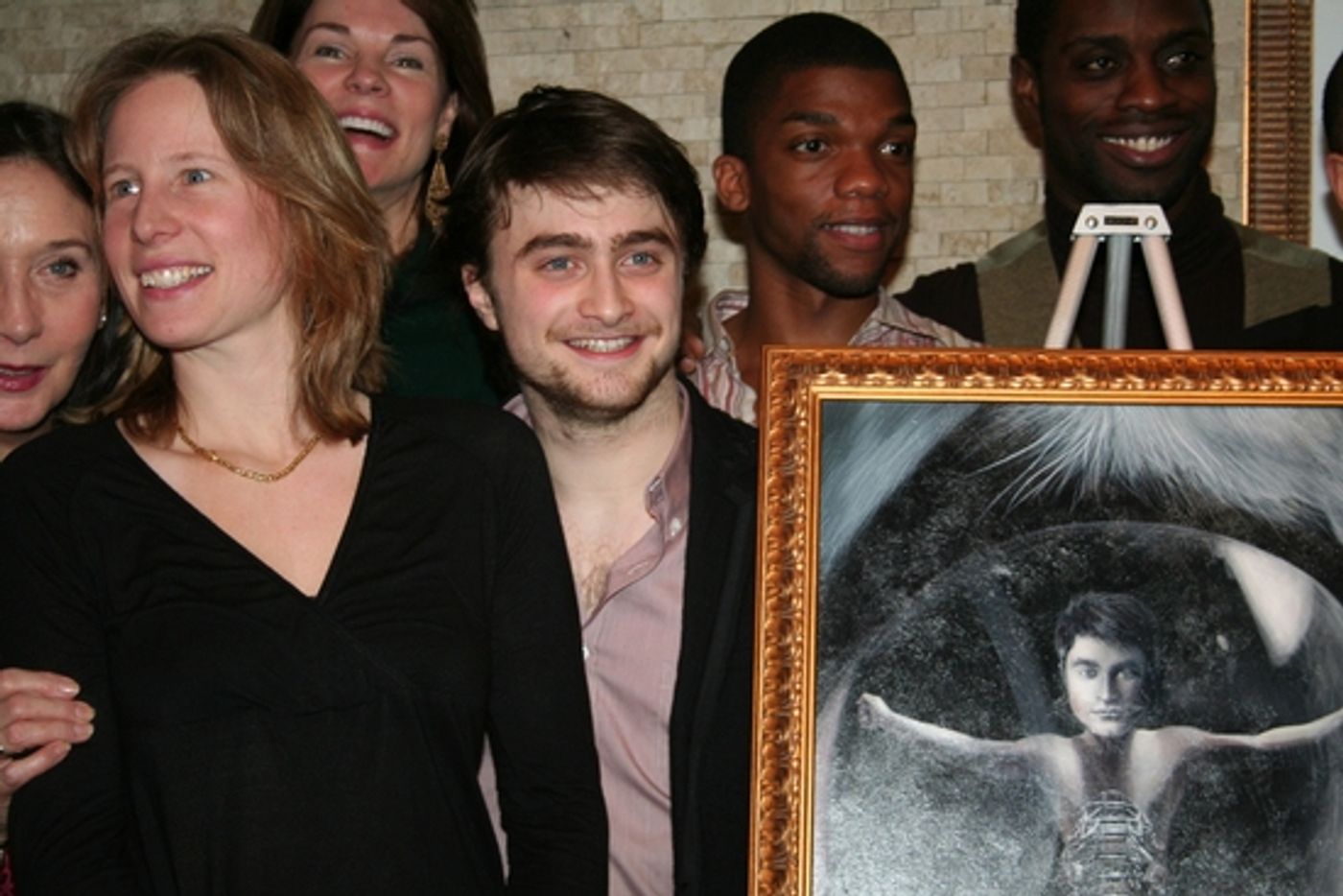 Photo Coverage: EQUUS Star Daniel Radcliffe's Portrait Unveiled at Tony's DiNapoli  Image