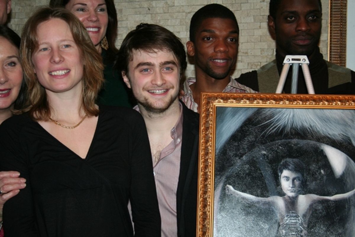 Thea Sharrock and Daniel Radcliffe at 