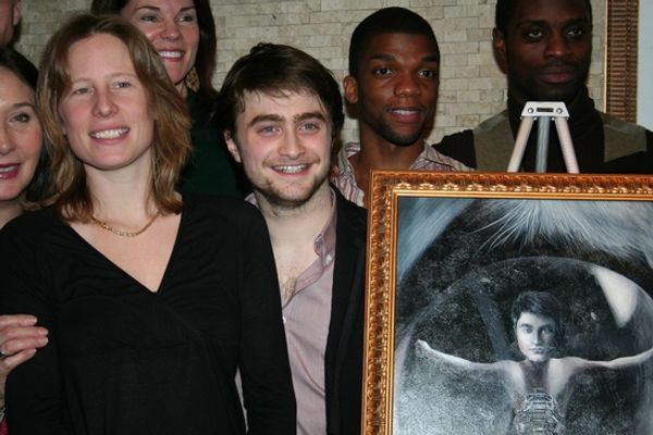 Thea Sharrock and Daniel Radcliffe Photo